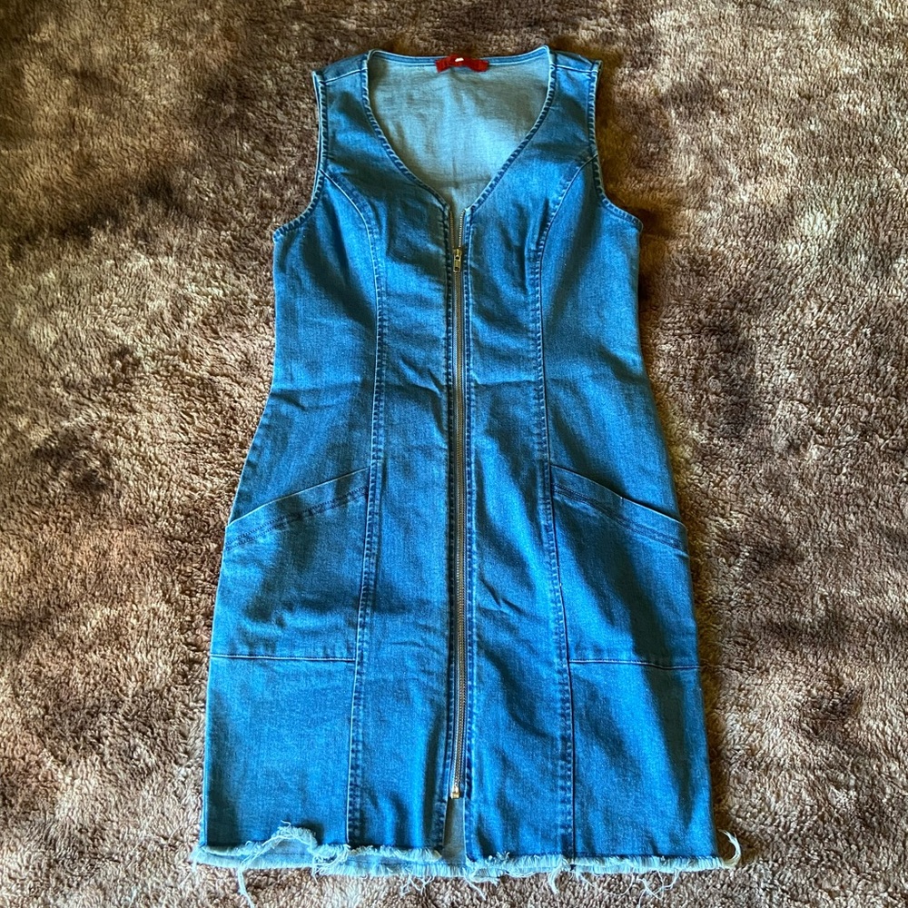 Y2K Denim Dress